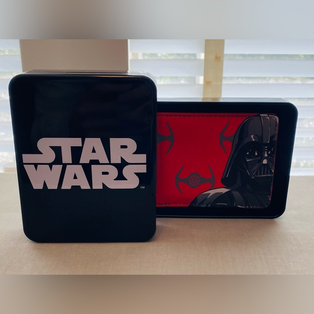 Star Wars Darth Vader Red and Black Bi-fold Wallet